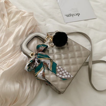 All-Match Hair Ball Diana Bag