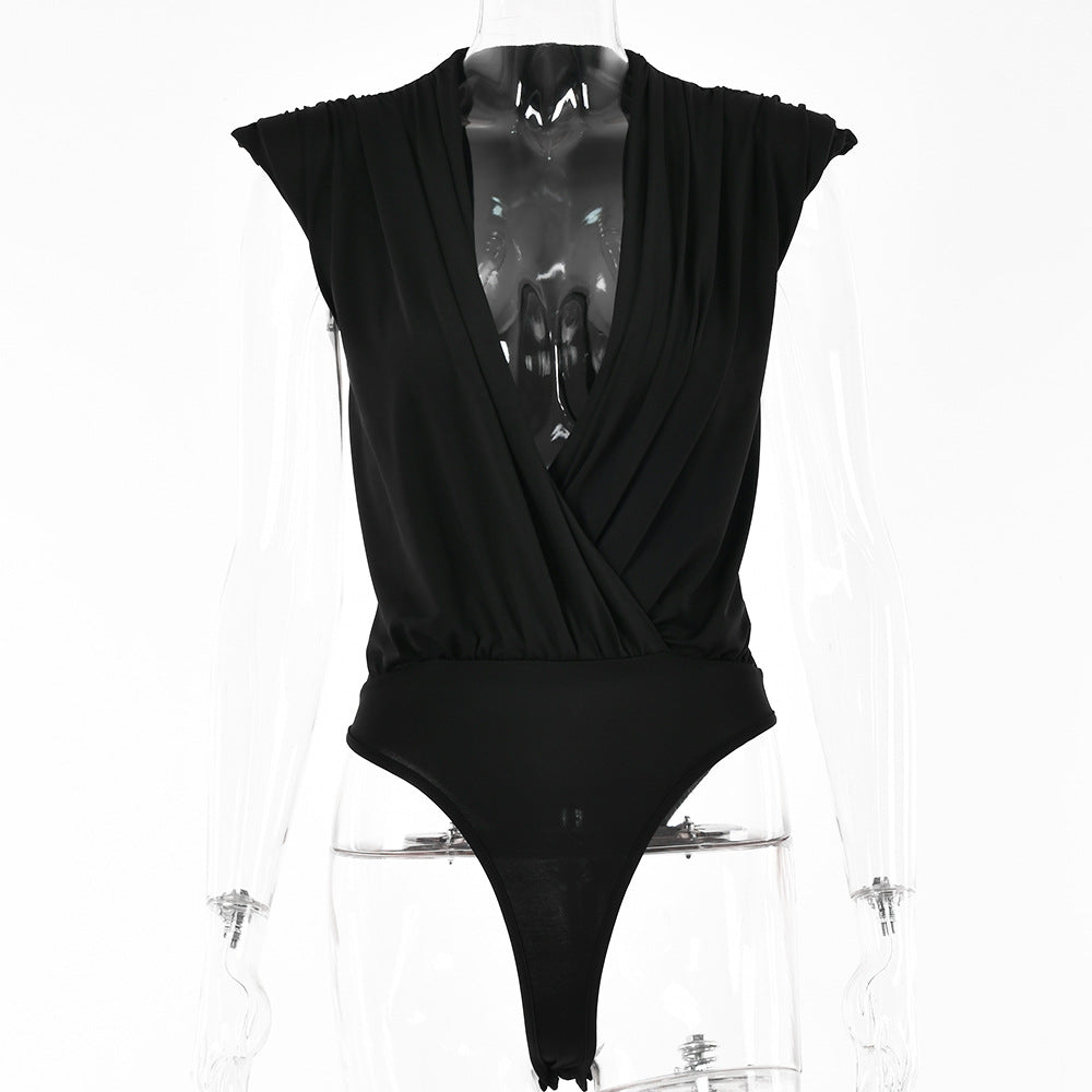 Elegant V-Neck Jumpsuit