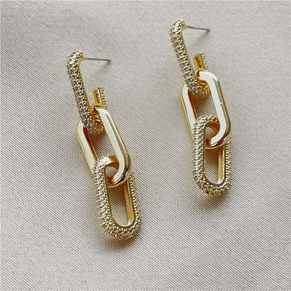 Women's Craft Micro Rhinestone Earrings