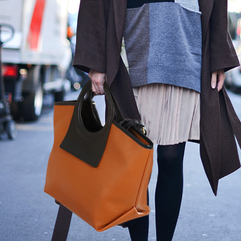 Leather Shoulder Handbag
