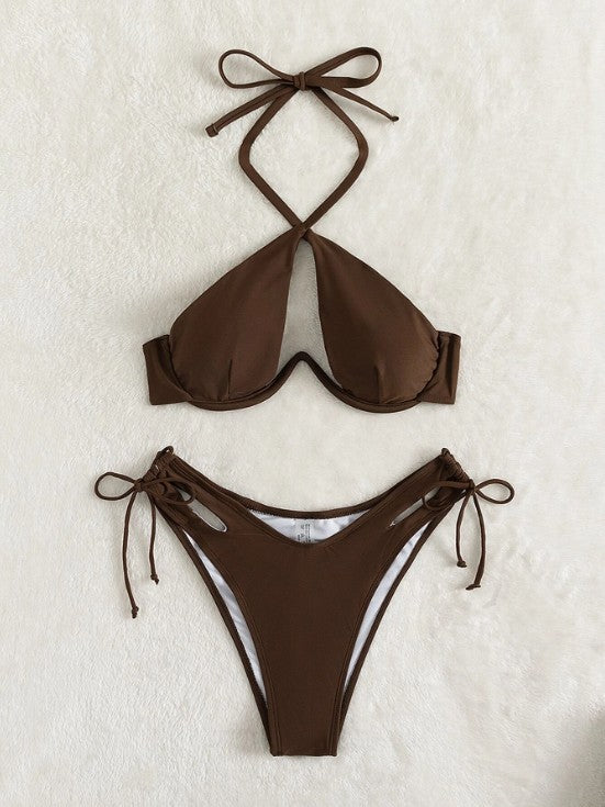 Halter Bikini Swimsuit