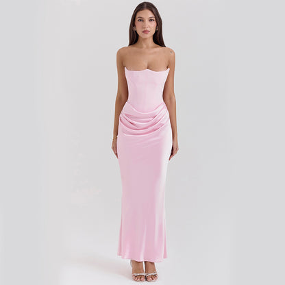 Sexy Fashion Bandeau Backless Party Evening Dresses