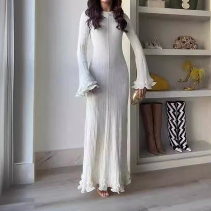 Elegant Bell Sleeve Dress