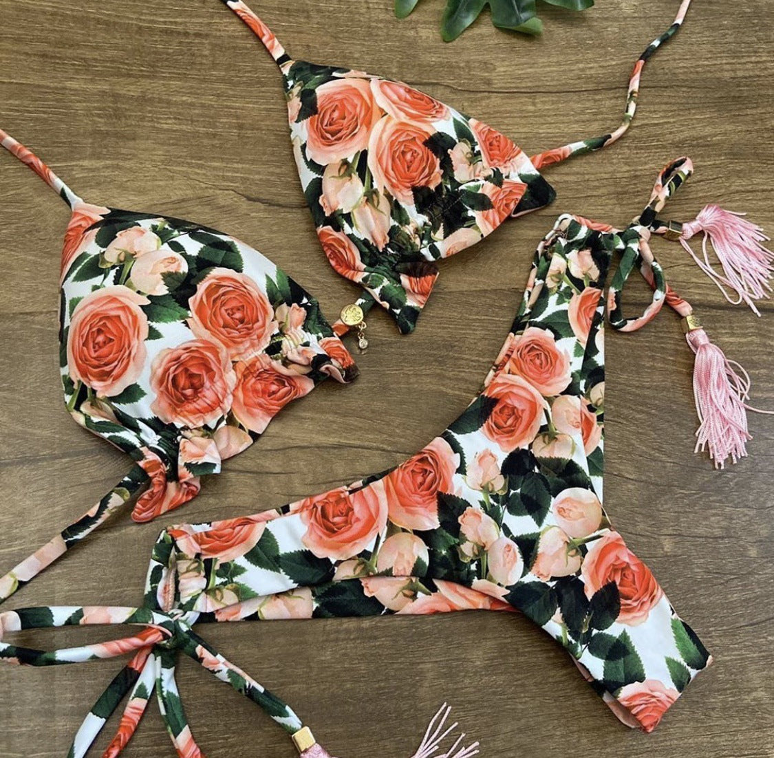 Ladies Printed Swimsuit