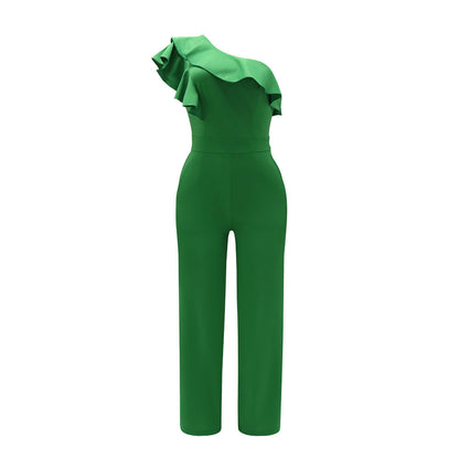 Loose Straight Temperament Women's Jumpsuit