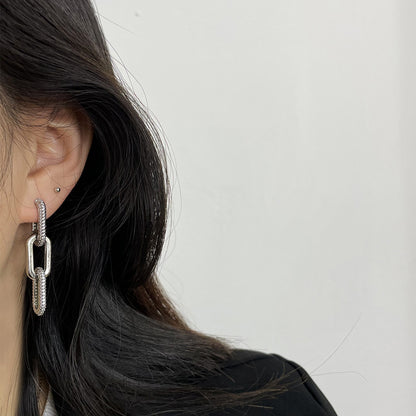 Women's Craft Micro Rhinestone Earrings