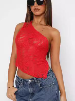 Neck Vest Streetwear Womens Clothes