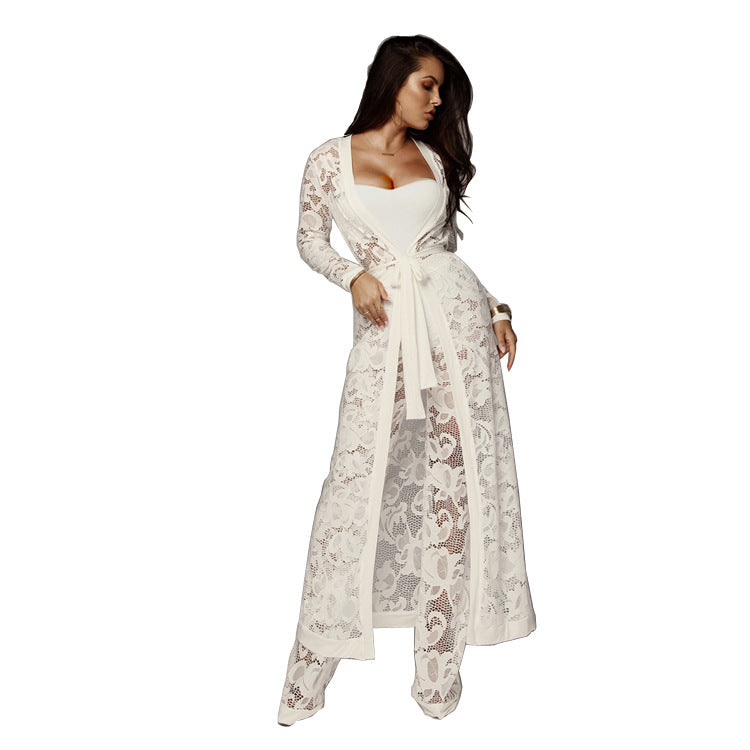 Autumn Lace Three-Piece Set