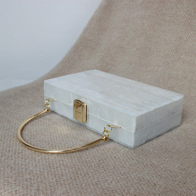 Metallic Acrylic Dinner Bag