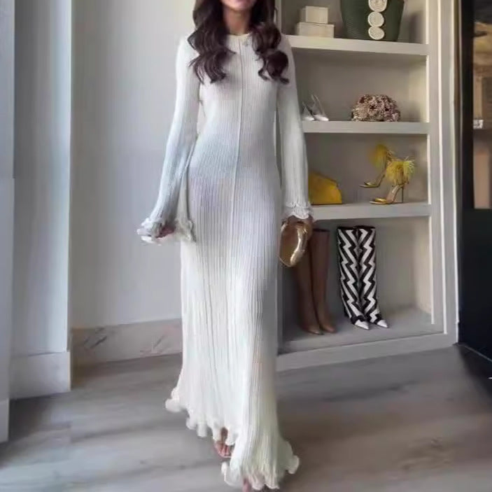 Elegant Bell Sleeve Dress