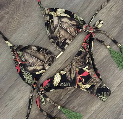 Ladies Printed Swimsuit