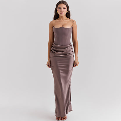 Sexy Fashion Bandeau Backless Party Evening Dresses