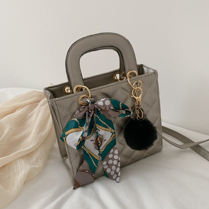 All-Match Hair Ball Diana Bag