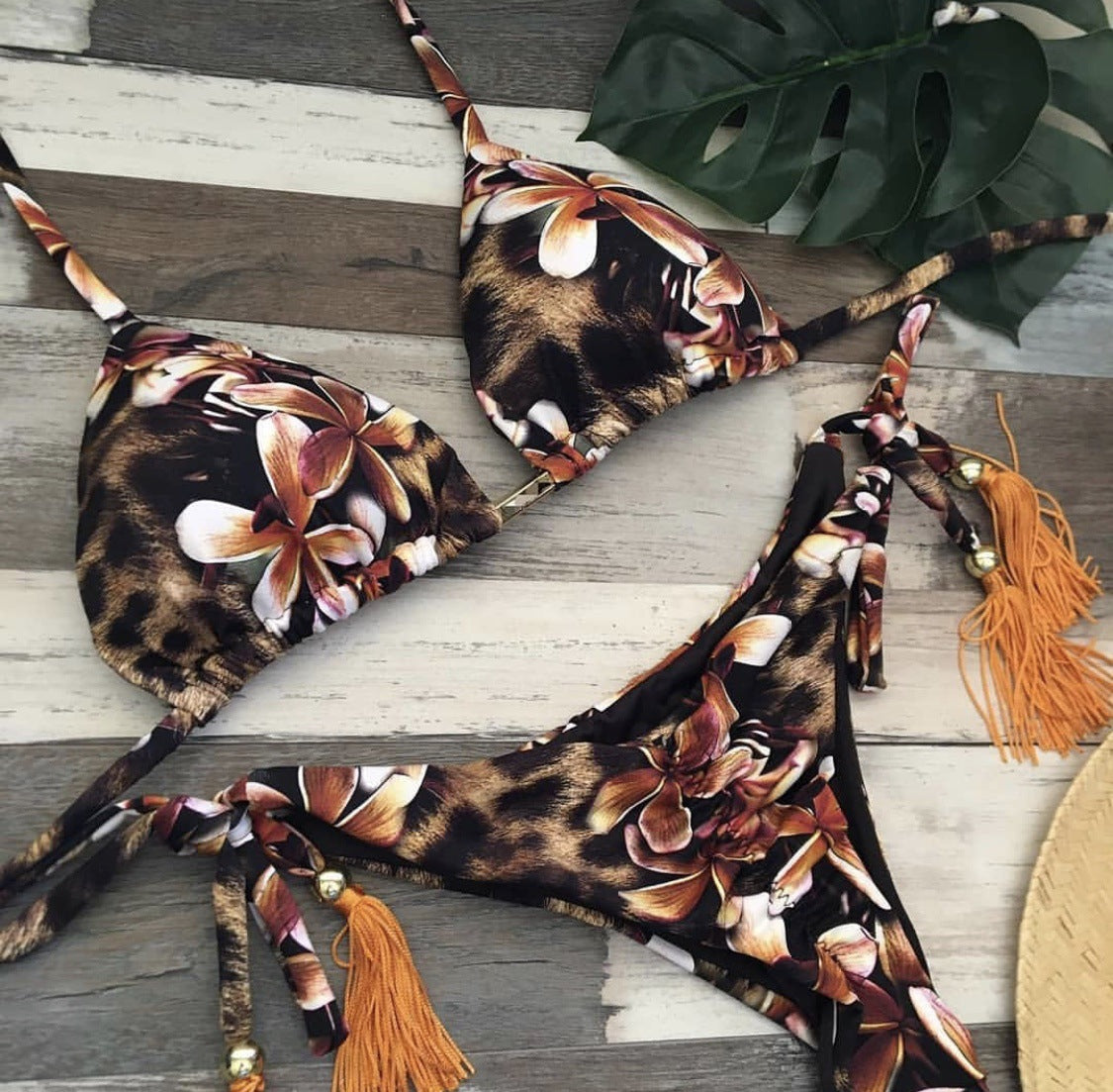 Ladies Printed Swimsuit