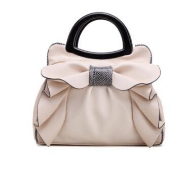 Retro Embossed Leather Tote Bag