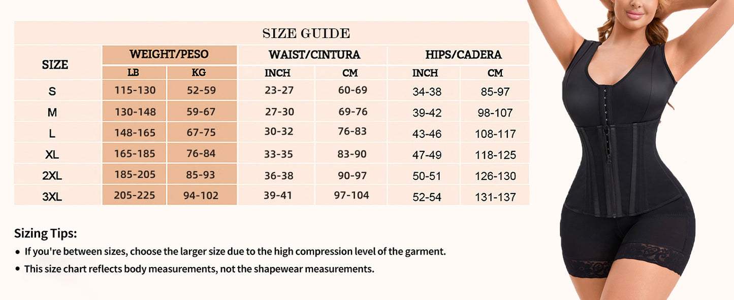 Overbust Full Body Shaper