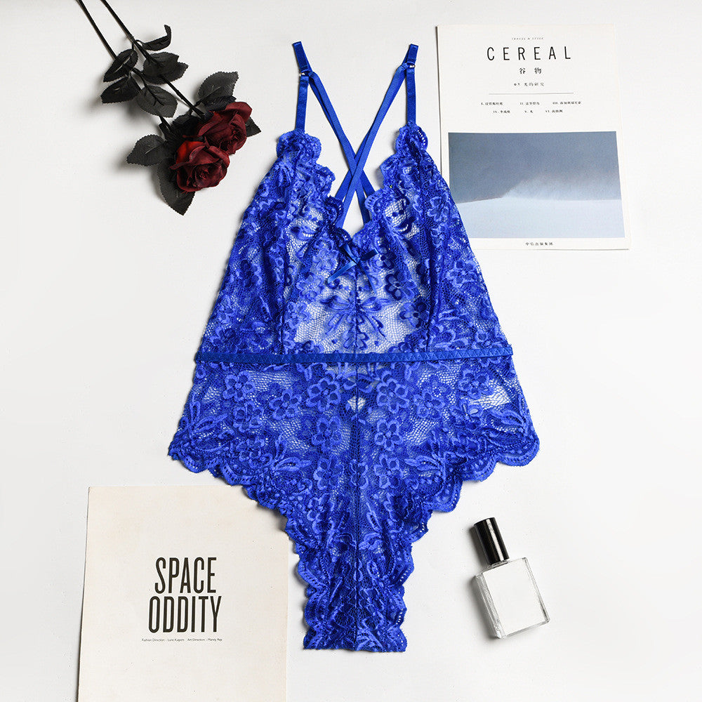 Women’s Lace Crossover Bodysuit