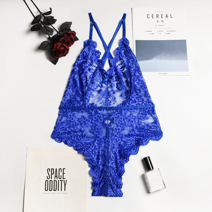 Women’s Lace Crossover Bodysuit