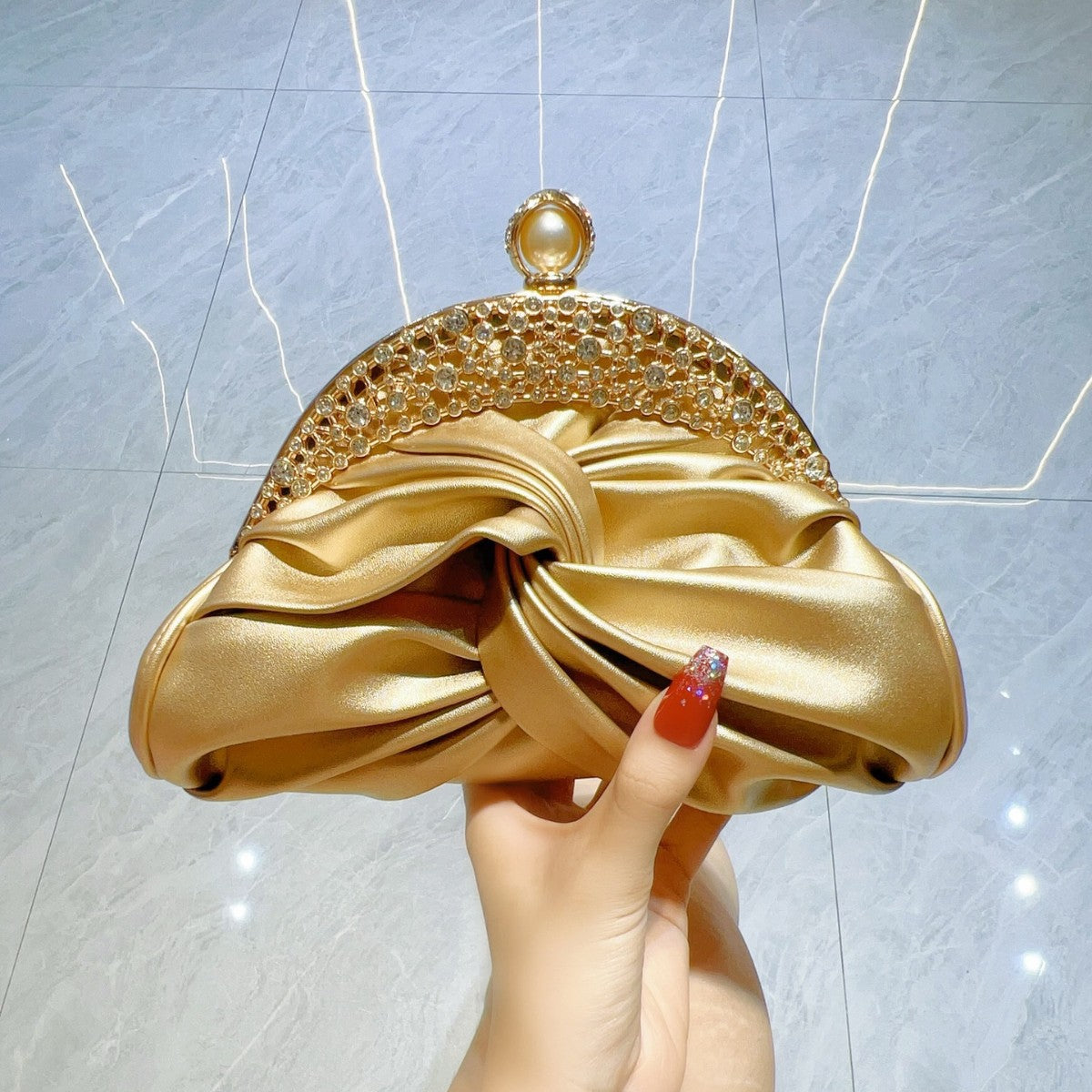 Diamond Mini Clutch Bag