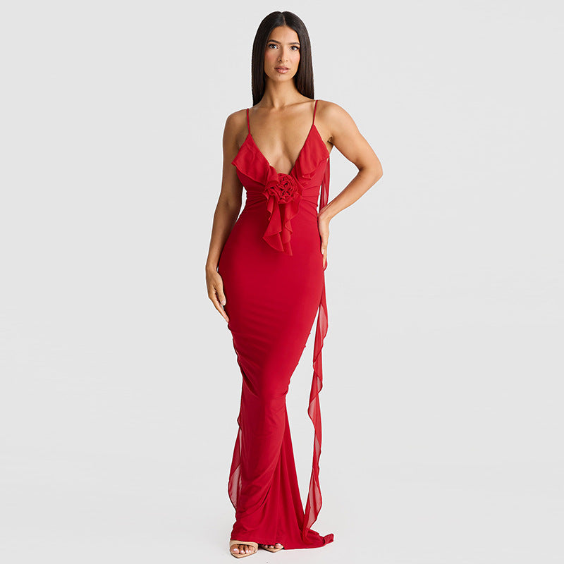 Fashion Suspender Dress