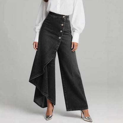 Unique Straight-leg Pants