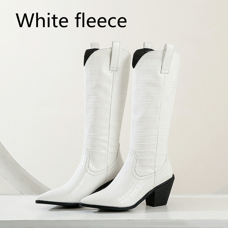 Long Boots Thick Heel Boots