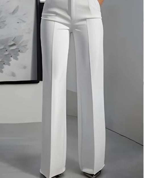 Minimalist White Pants