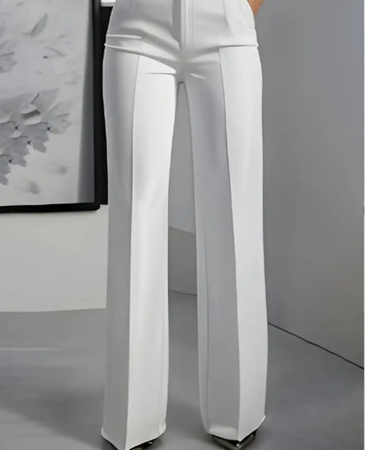 Minimalist White Pants
