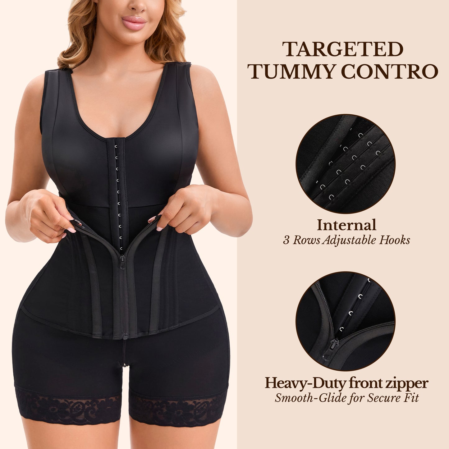 Overbust Full Body Shaper