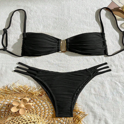 Three-point Beach Hot Spring Swimsuit
