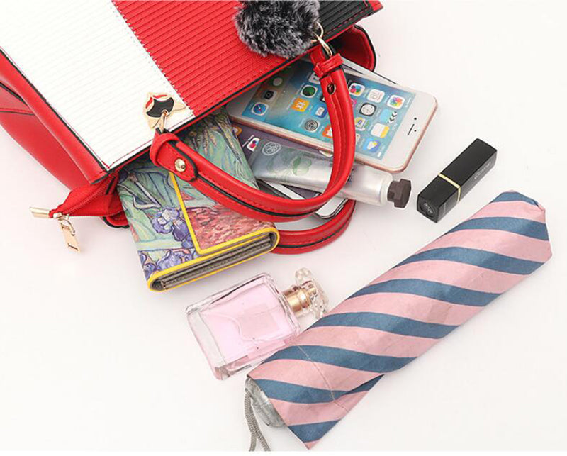 Patchwork Hairball Tote Bag