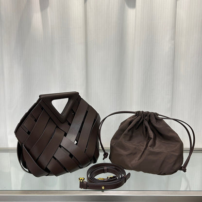 Triangle Buckle Crossbody Bag