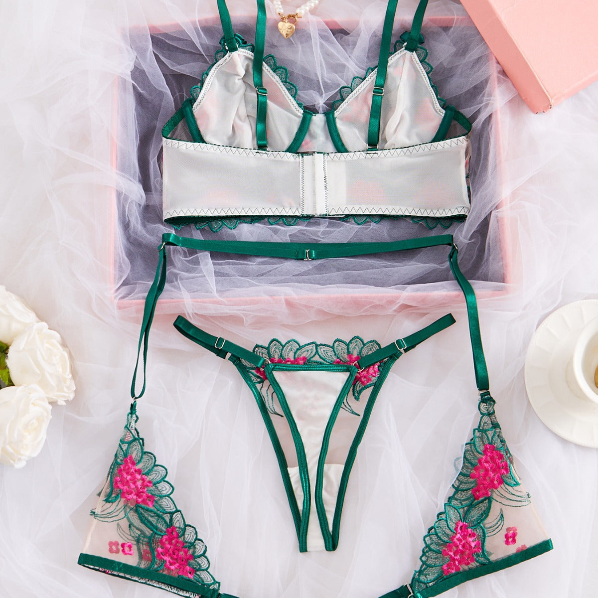 Women’s See-Through Lingerie Set