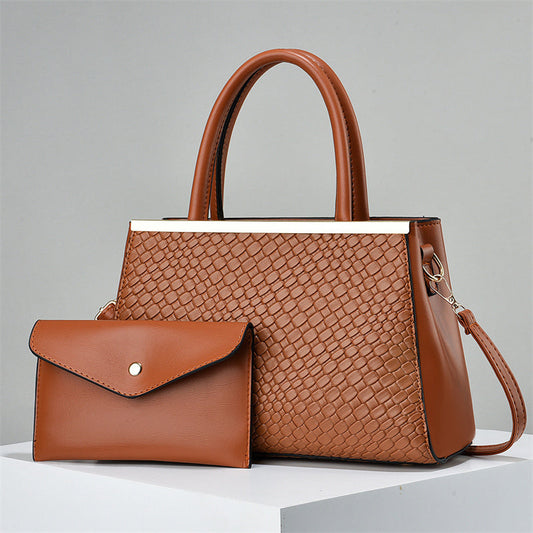 2 In 1 Bold Luxe Structured Handbag