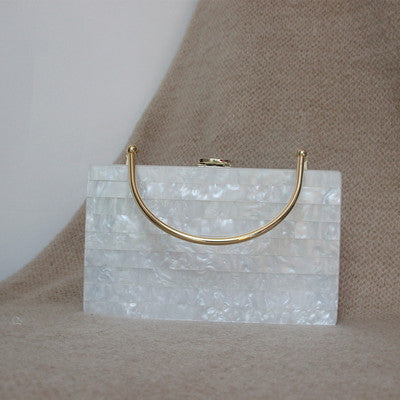 Metallic Acrylic Dinner Bag