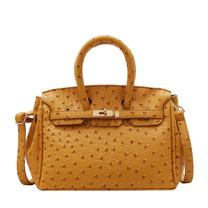 Ostrich Pattern Handbag