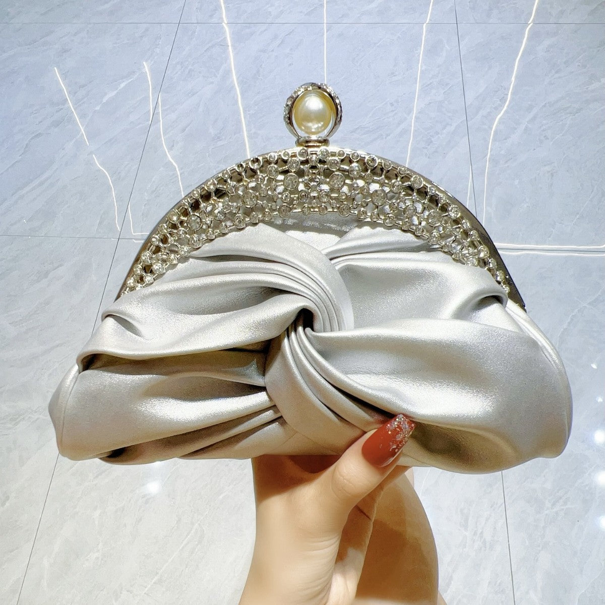 Diamond Mini Clutch Bag