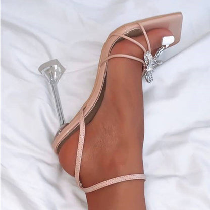 Wine Glass With Large Size Ladies High Heeled