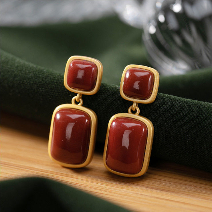 Jade Sapphire Earrings