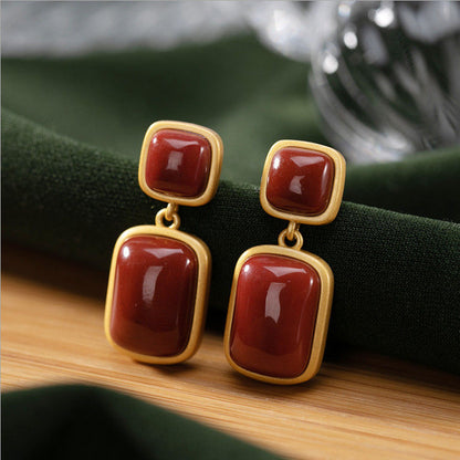 Jade Sapphire Earrings