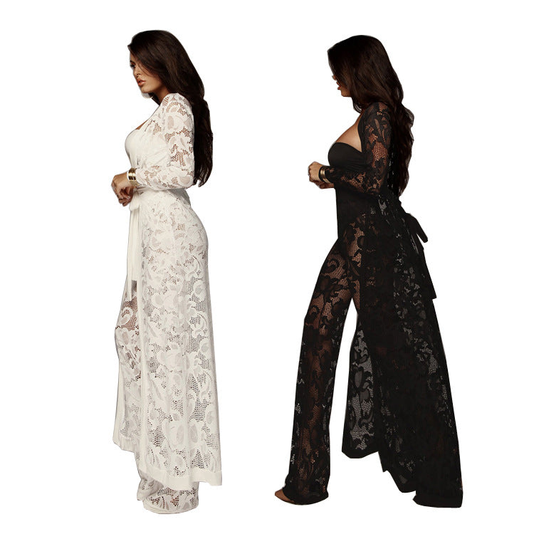 Autumn Lace Three-Piece Set