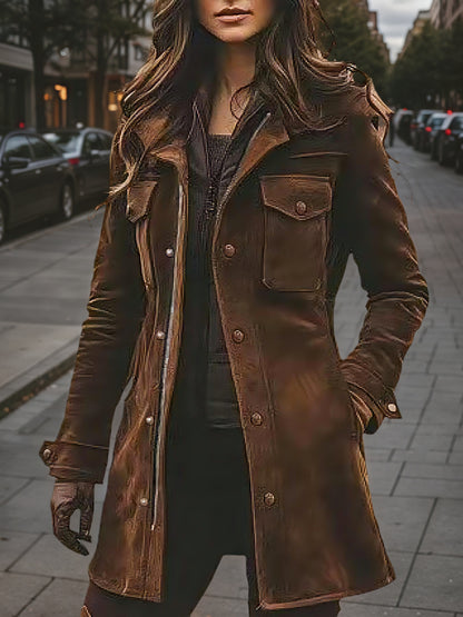 Vintage Warm Long Coat