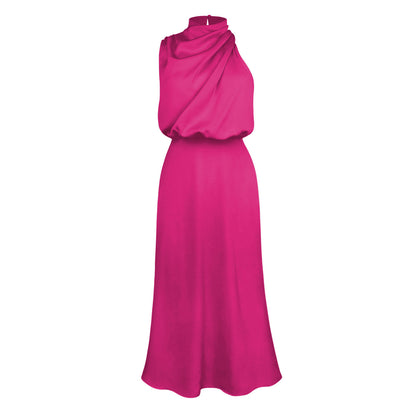 Summer Sleeveless Dress Ins Fashion Elegant Evening Party