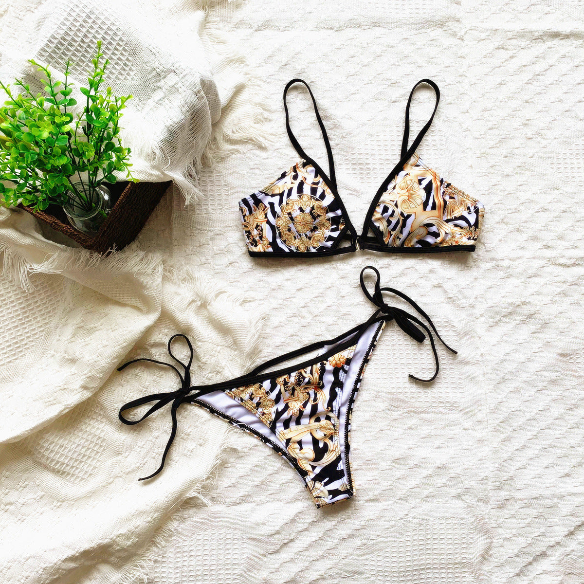 Strappy Swimsuit