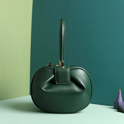 Leather Dumpling Handbag