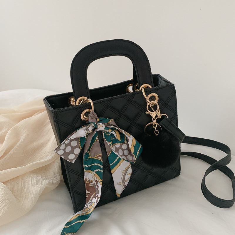 All-Match Hair Ball Diana Bag
