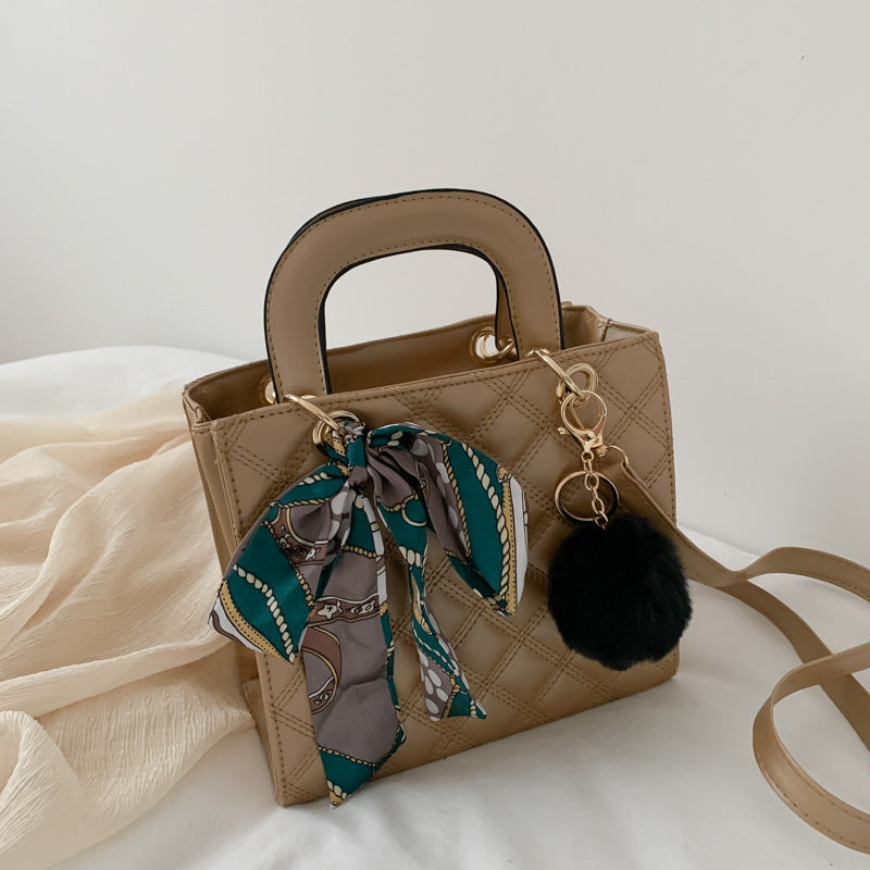 All-Match Hair Ball Diana Bag