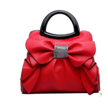 Retro Embossed Leather Tote Bag
