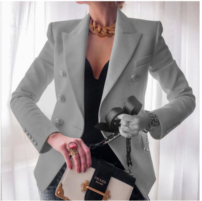 Casual Solid Color Short Jacket
