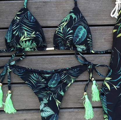 Ladies Printed Swimsuit